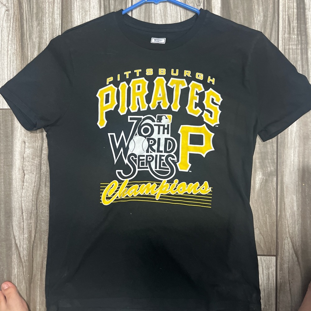 Pittsburgh Pirates Black Short Sleeve Tee